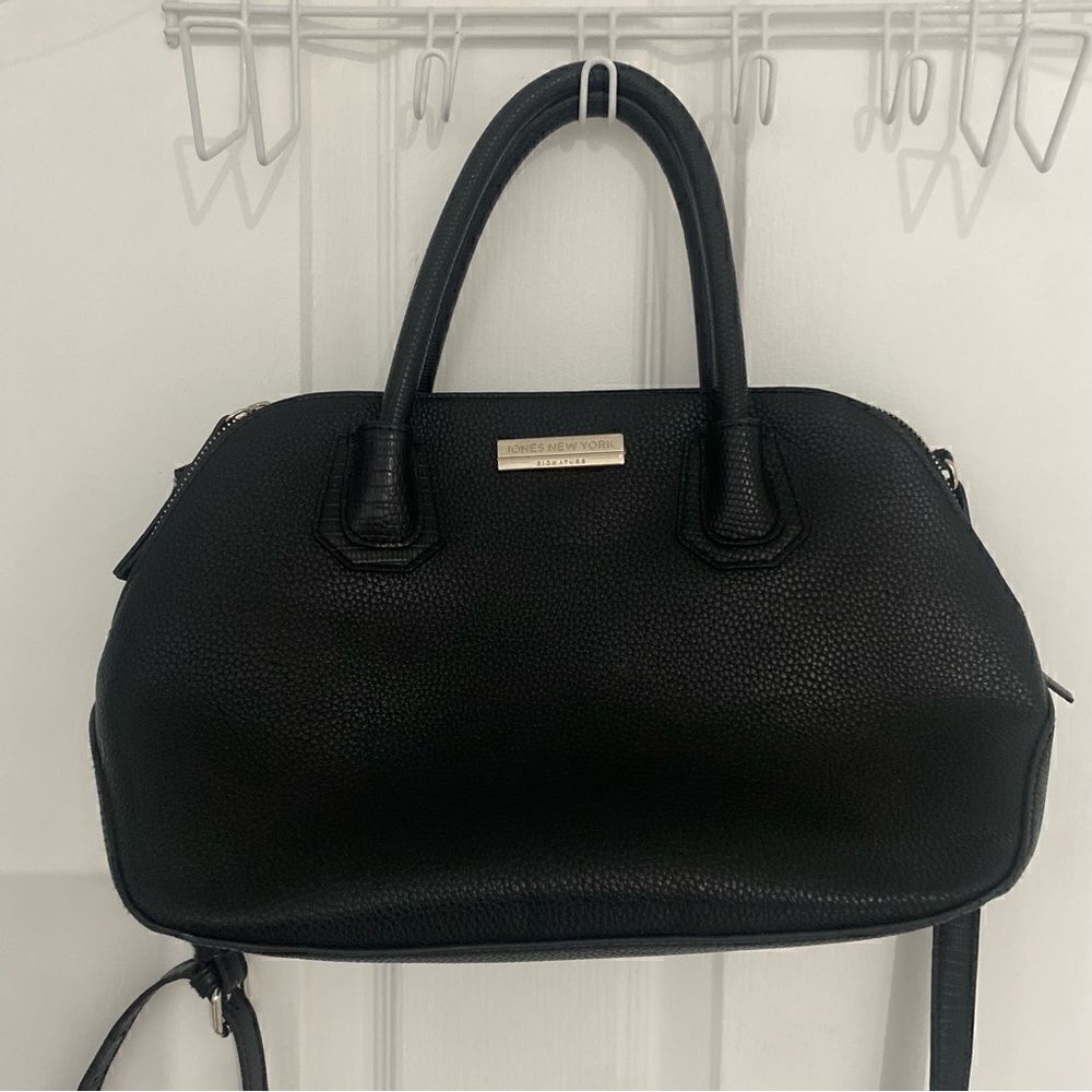 Jones New York‎ Signature Classic Black Crossbody Hand Bag